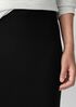 Merino Pencil Skirt in Regenerative Wool