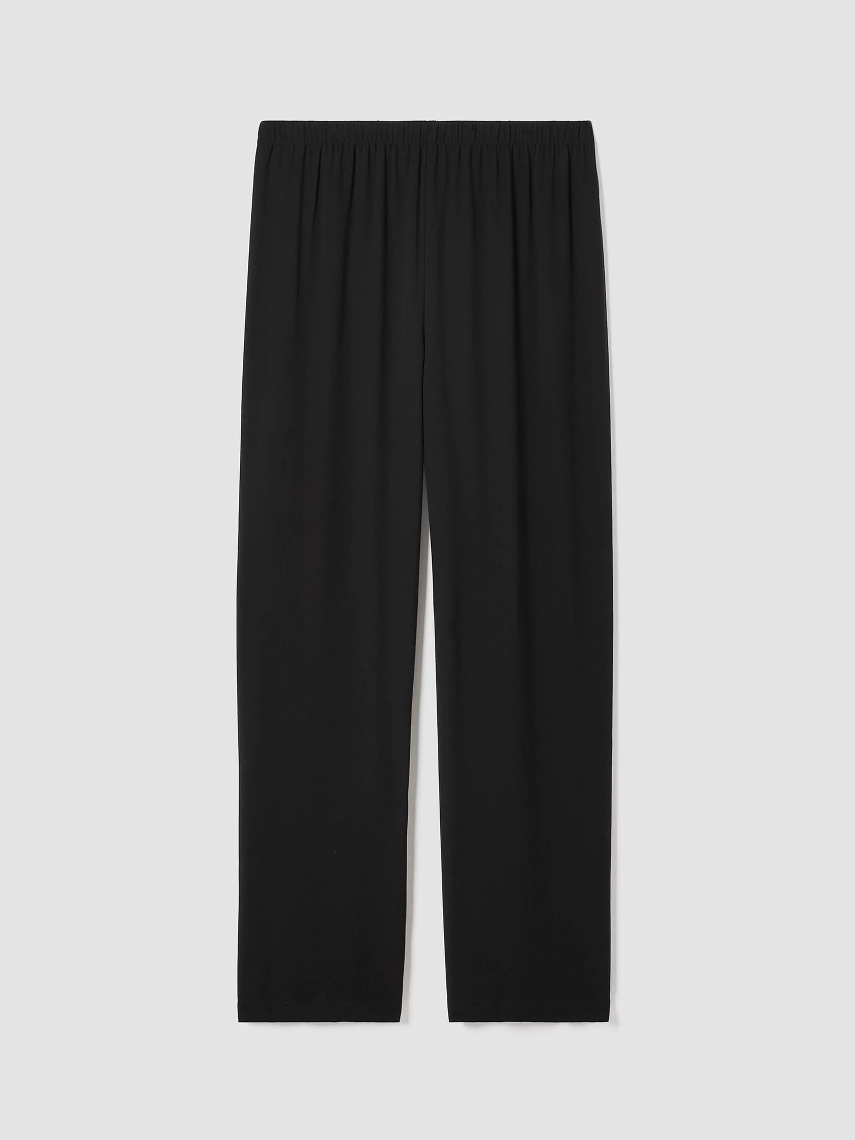 Silk Georgette Crepe Straight Pant