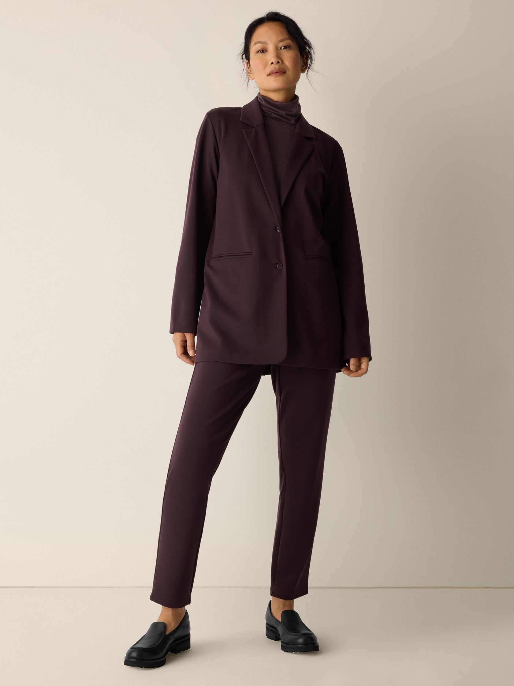 Washable Flex Ponte Slim Pant
