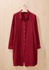Renew Overdye Organic Cotton Shirtdress, S