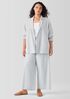 Washed Organic Cotton Poplin Blazer