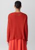 Peruvian Organic Cotton Cord Crew Neck Top