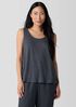 Organic Linen Jersey Scoop Neck Tank