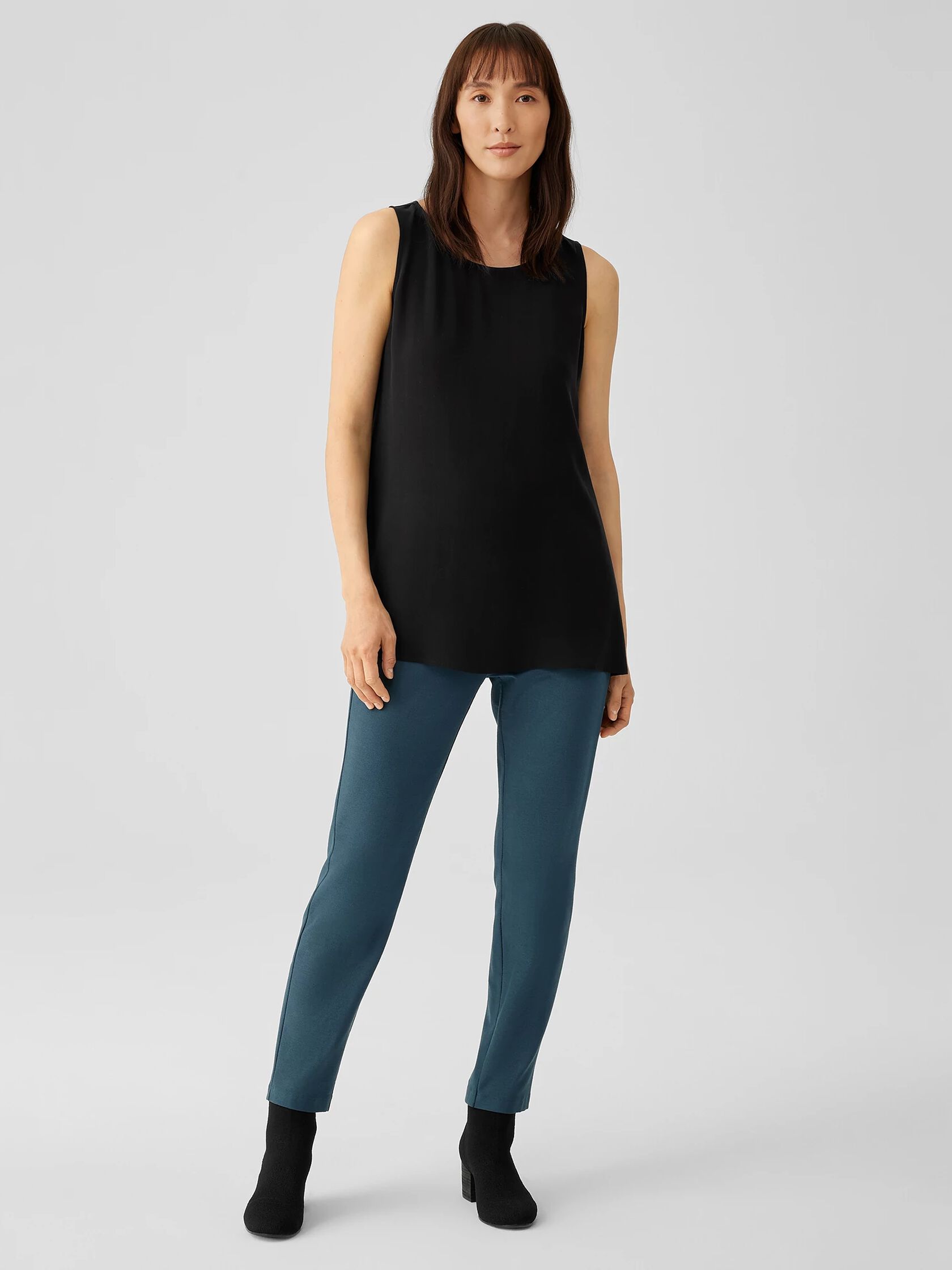 Washable Stretch Crepe Pant