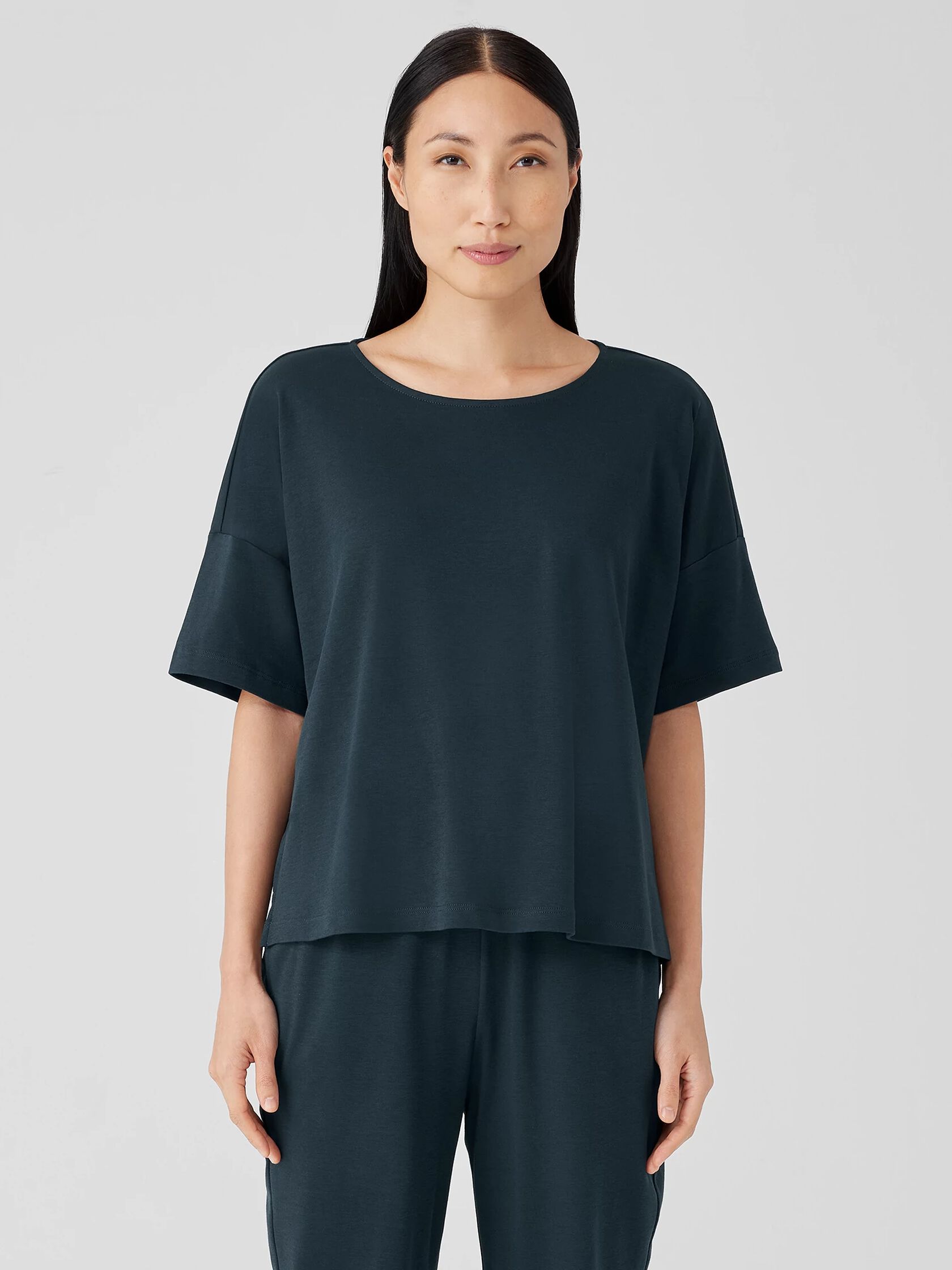 Organic Cotton Interlock Sleep Tee