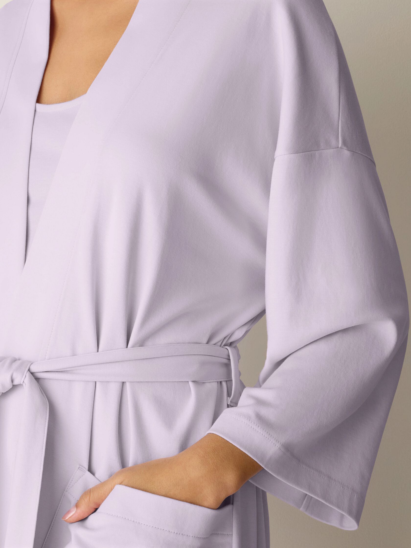 Organic Cotton Interlock Sleep Robe