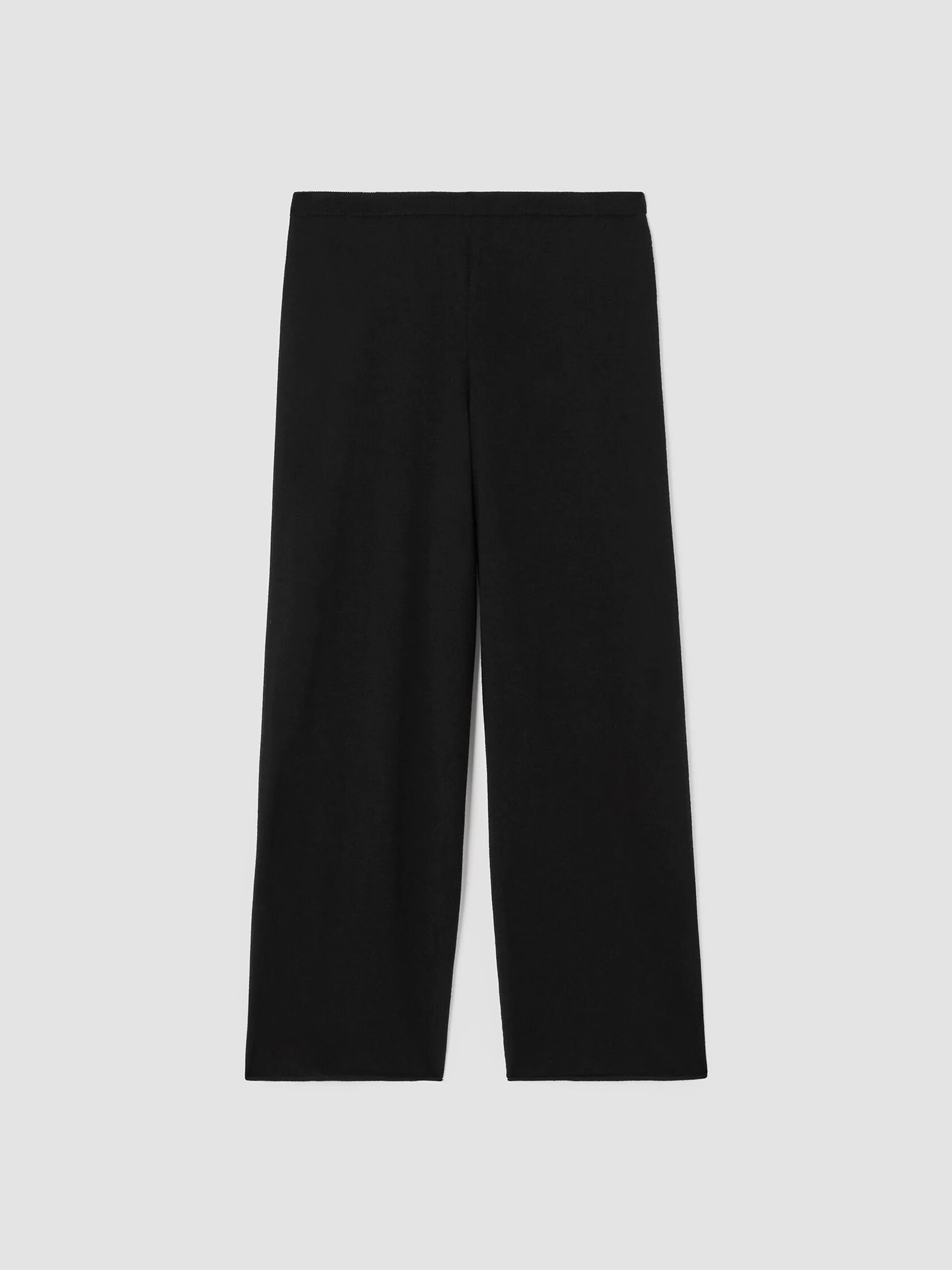 Merino Jersey Straight Pant