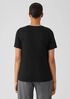 Organic Pima Cotton Jersey Round Neck Tee