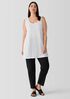 Organic Linen Jersey Long Tank