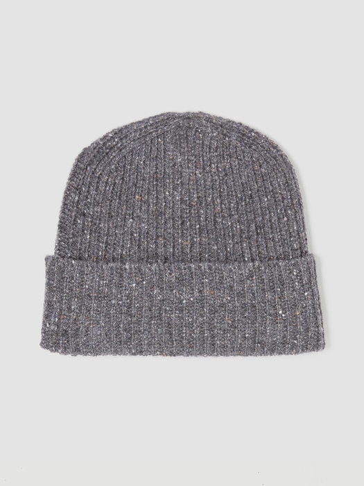 Recycled Cashmere Tweed Hat in Responsible Wool