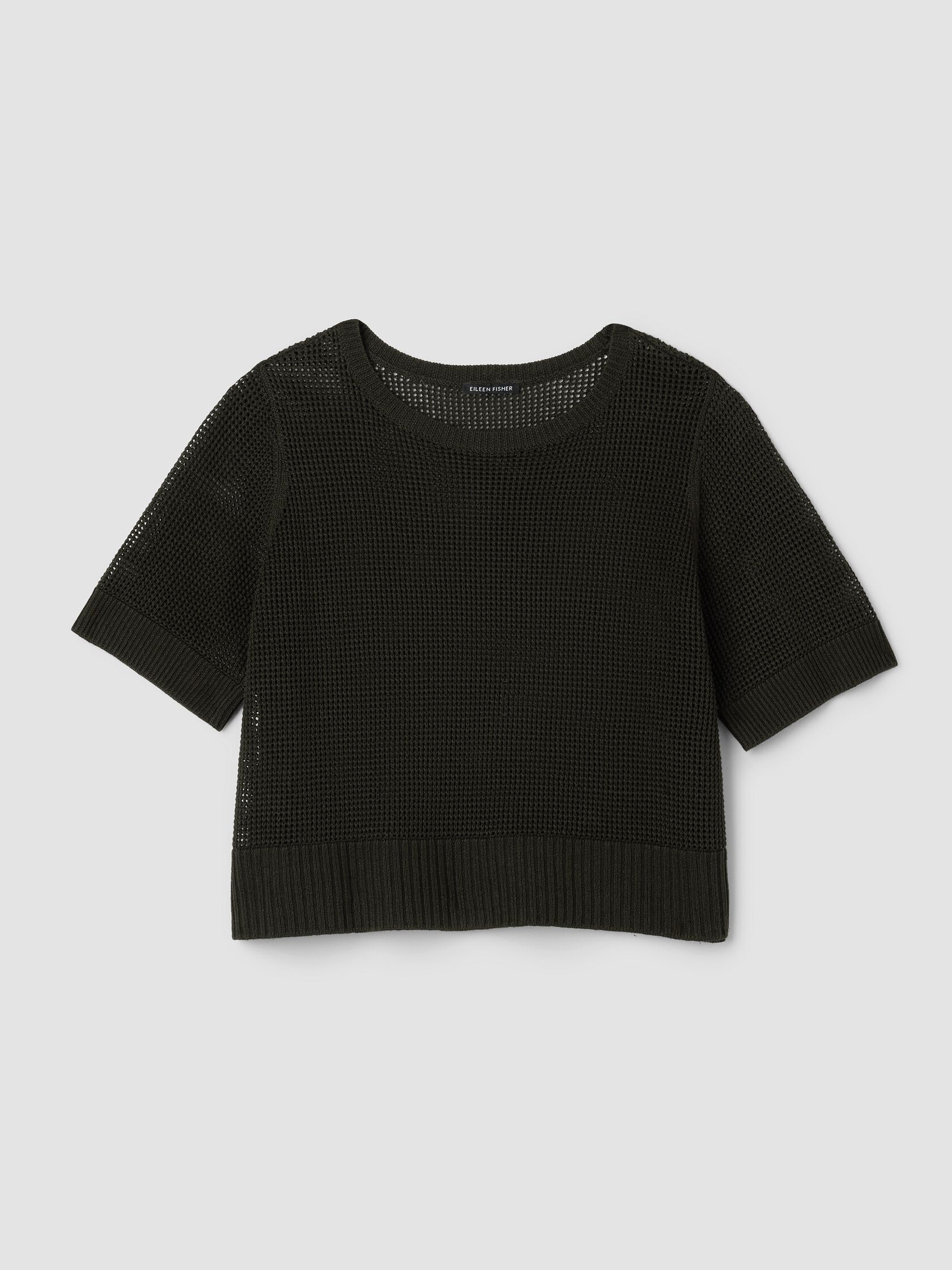 Organic Linen Cotton Round Neck Top