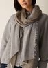 Textured Alpaca Silk Scarf