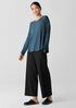 Fine Jersey Round Neck Top