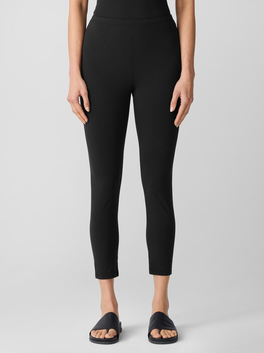 Lightweight Cotton Stretch Jersey Leggings