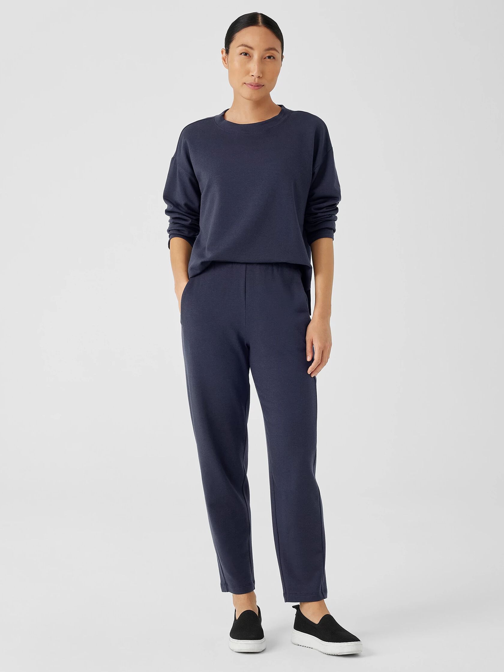 Cozy Brushed Terry Hug Slouchy Pant