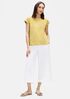 Organic Cotton Interlock Bateau Neck Top