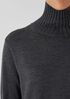 Merino Jersey Turtleneck in Regenerative Wool