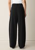 Cotton Stretch Denim Roomy Wide Trouser