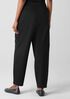 Cotton Blend Ponte Lantern Trouser Pant