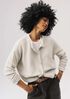 Organic Cotton Chenille Crew Neck Cardigan