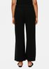 Stretch Silk Jersey Pleated Wide-Leg Pant
