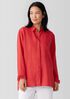 Organic Handkerchief Linen Classic Collar Shirt