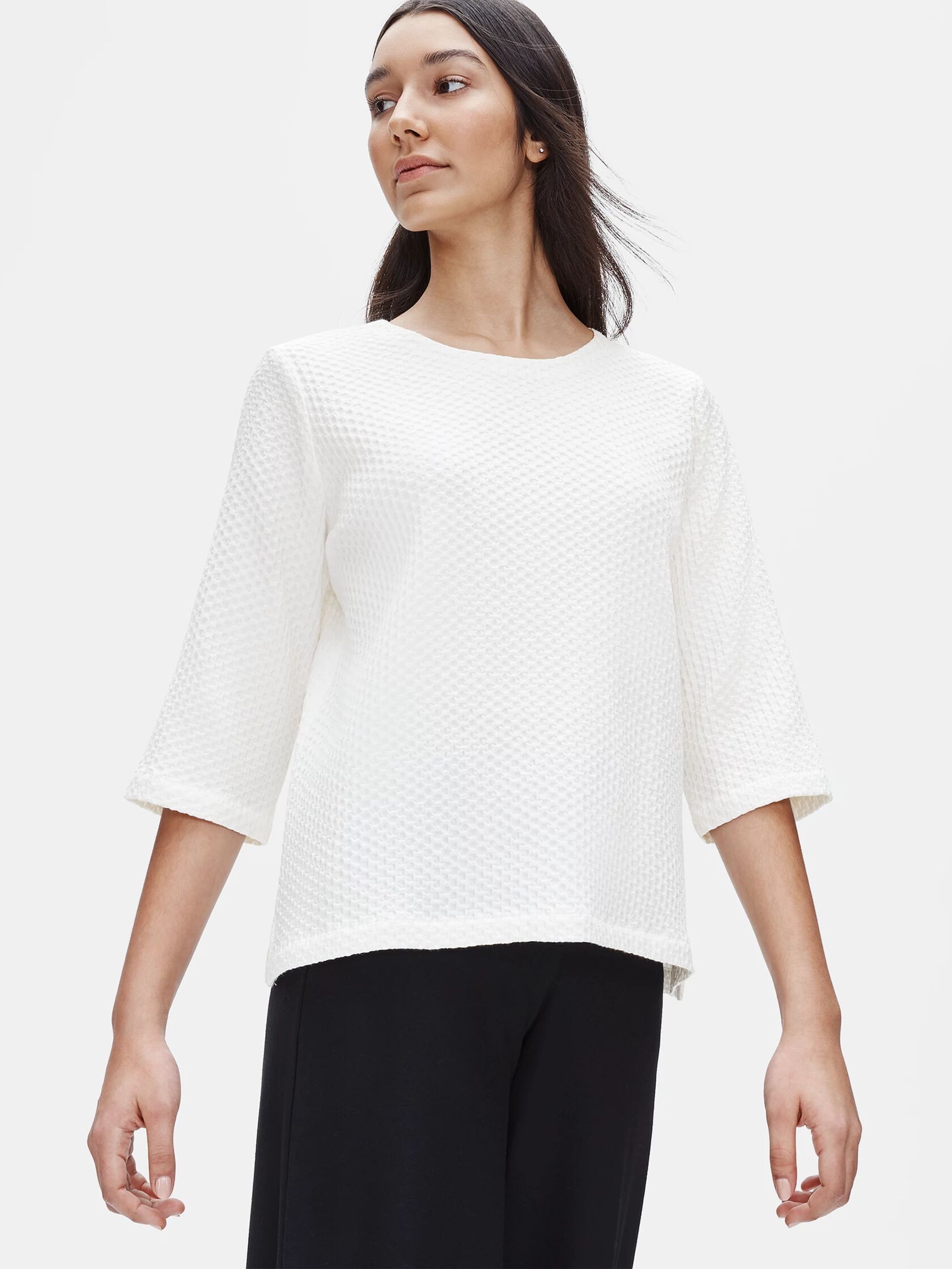 Tencel & Organic Cotton Honeycomb Box-Top