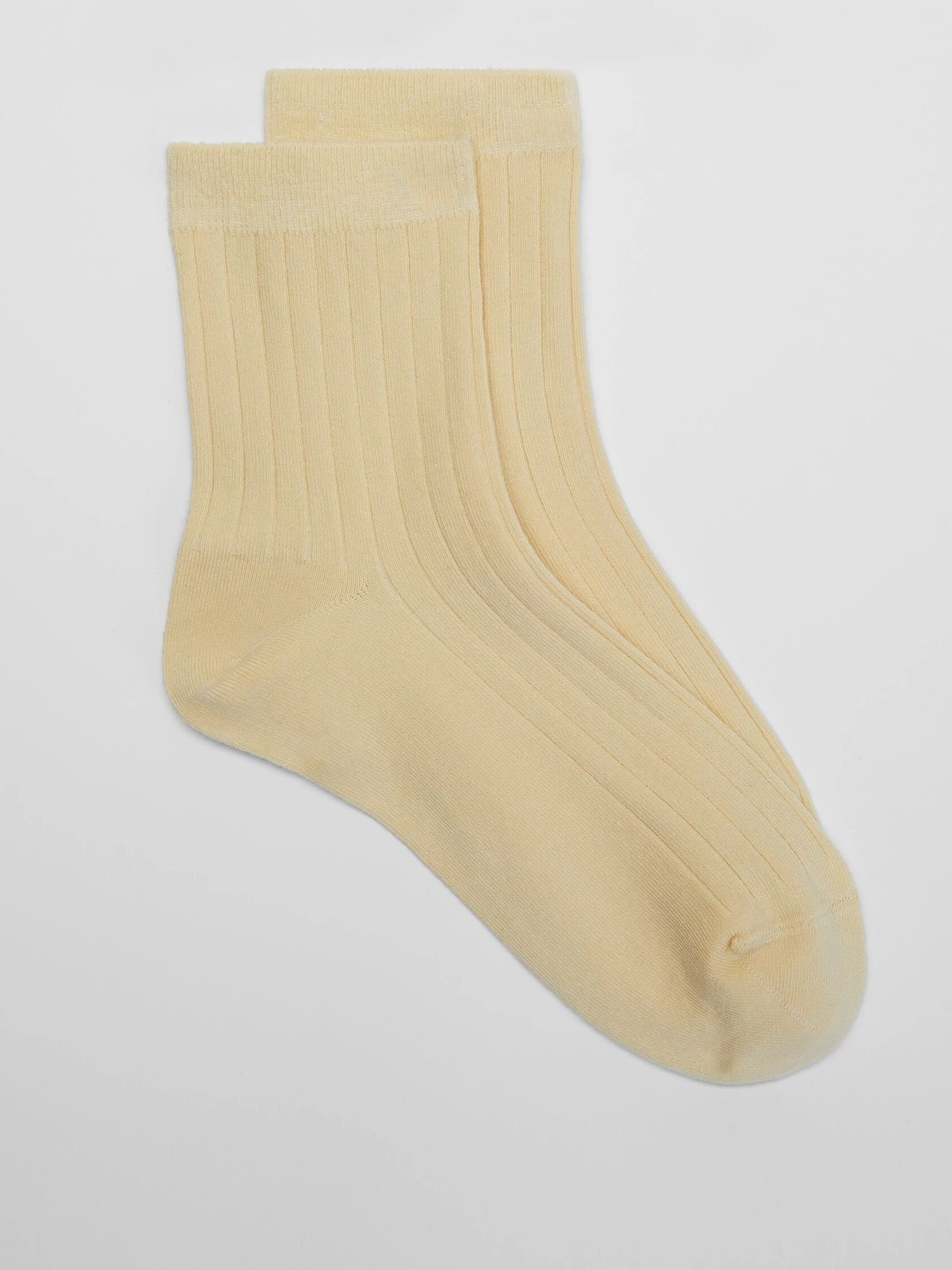 Organic Cotton Ribbed Ankle Sock