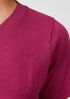 Organic Cotton Slub V-Neck Tee