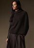 Cashmere Silk Bliss Funnel Neck Poncho
