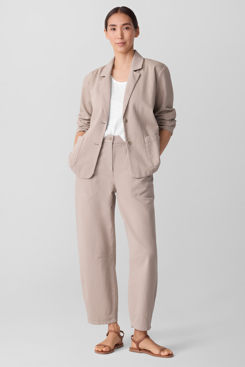 Garment-Dyed Utility Cotton Blazer Garment-Dyed Utility Cotton Blazer