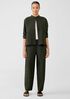 Organic Cotton Pucker Lantern Pant