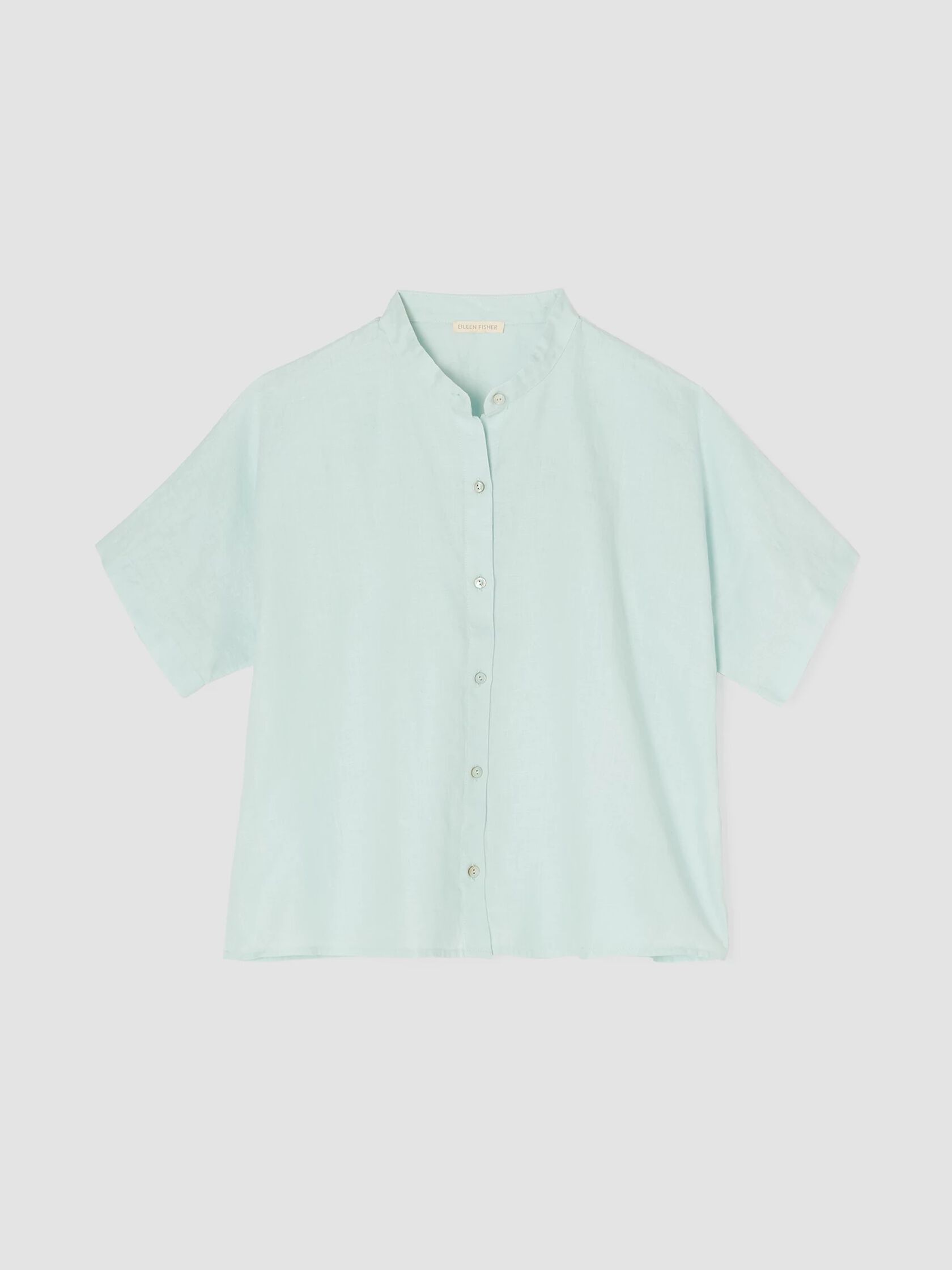 Handkerchief Linen Short-Sleeve Shirt