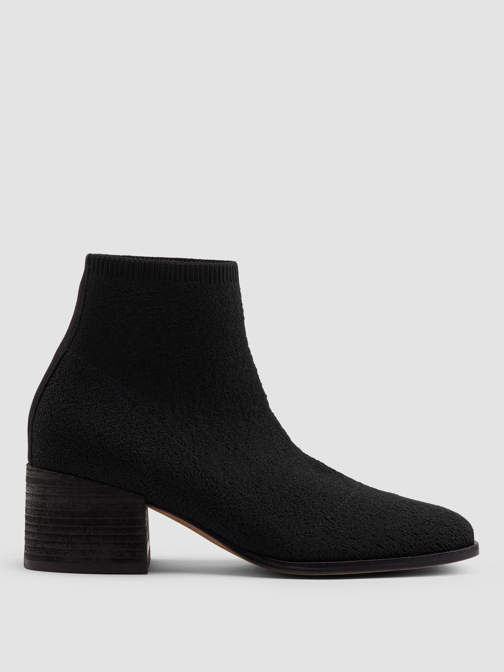 Paron Crepe Stretch Wedge Bootie