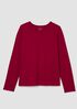 Organic Pima Cotton Jersey Long-Sleeve Tee