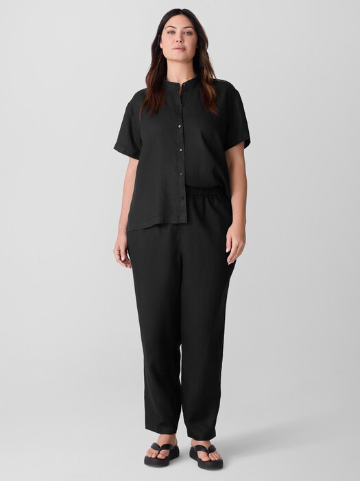 Organic Linen Tapered Pant