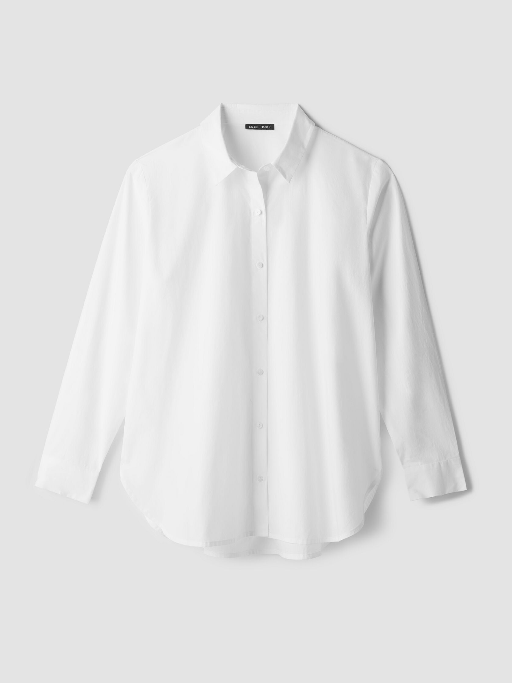 Organic Cotton Poplin Classic Collar Shirt