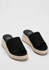 Tarry Espadrille Wedge Slide