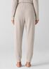 Mélange Organic Cotton Waffle Jogger Sleep Pant
