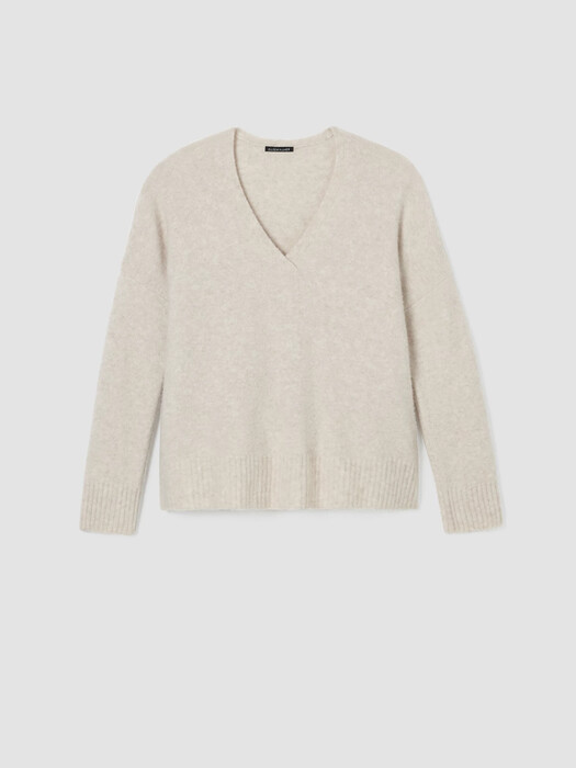 Cashmere Silk Bliss V-Neck Top