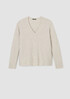 Cashmere Silk Bliss V-Neck Top