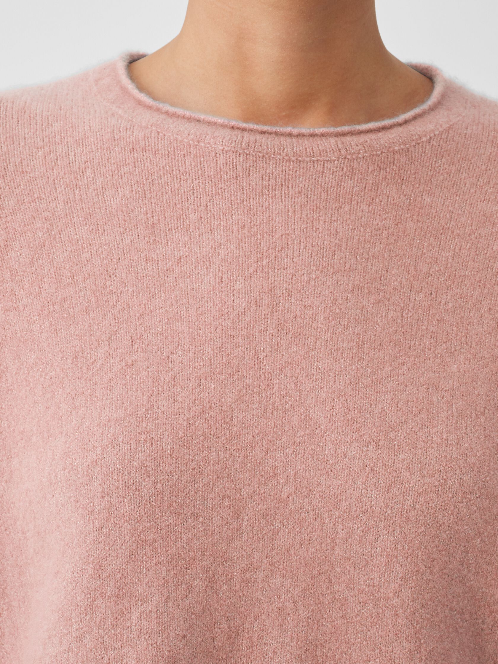 Cashmere Silk Bliss Crew Neck Top