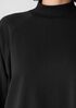 Cozy Brushed Terry Hug Mock Neck Top