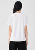 Organic Pima Cotton Jersey Round Neck Tee