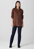 Organic Handkerchief Linen Classic Collar Shirt