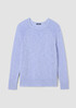 Organic Linen Cotton Slub Crew Neck Top
