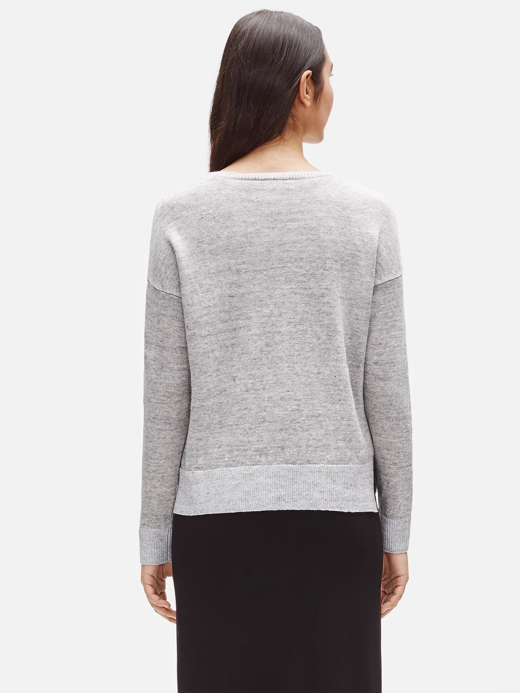 Organic Linen Melange Box-Top