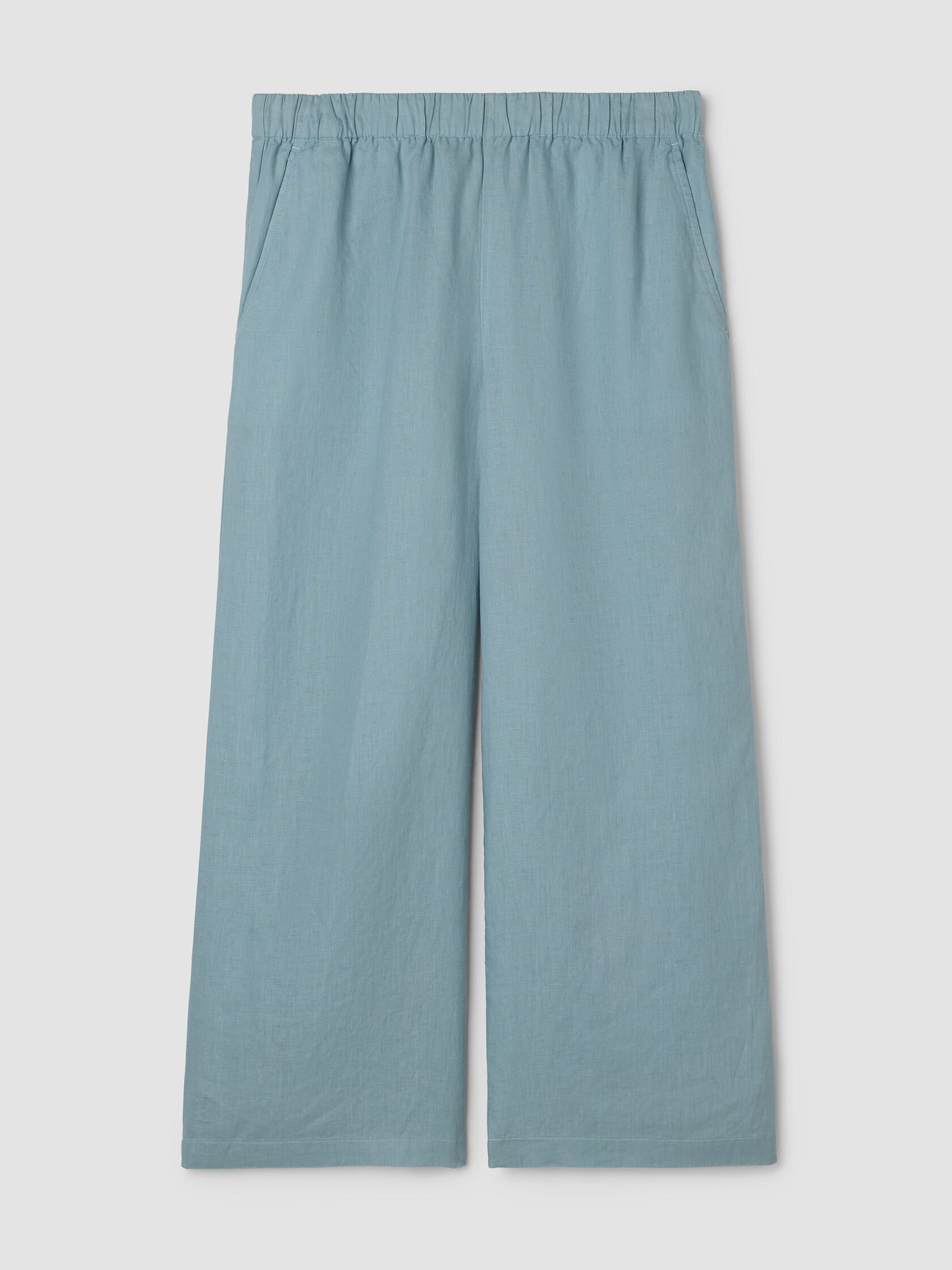 Organic Linen Wide-Leg Pant