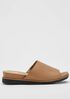 Koha Tumbled Leather Wedge Sandal