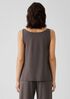 Stretch Jersey Knit Scoop Neck Tank